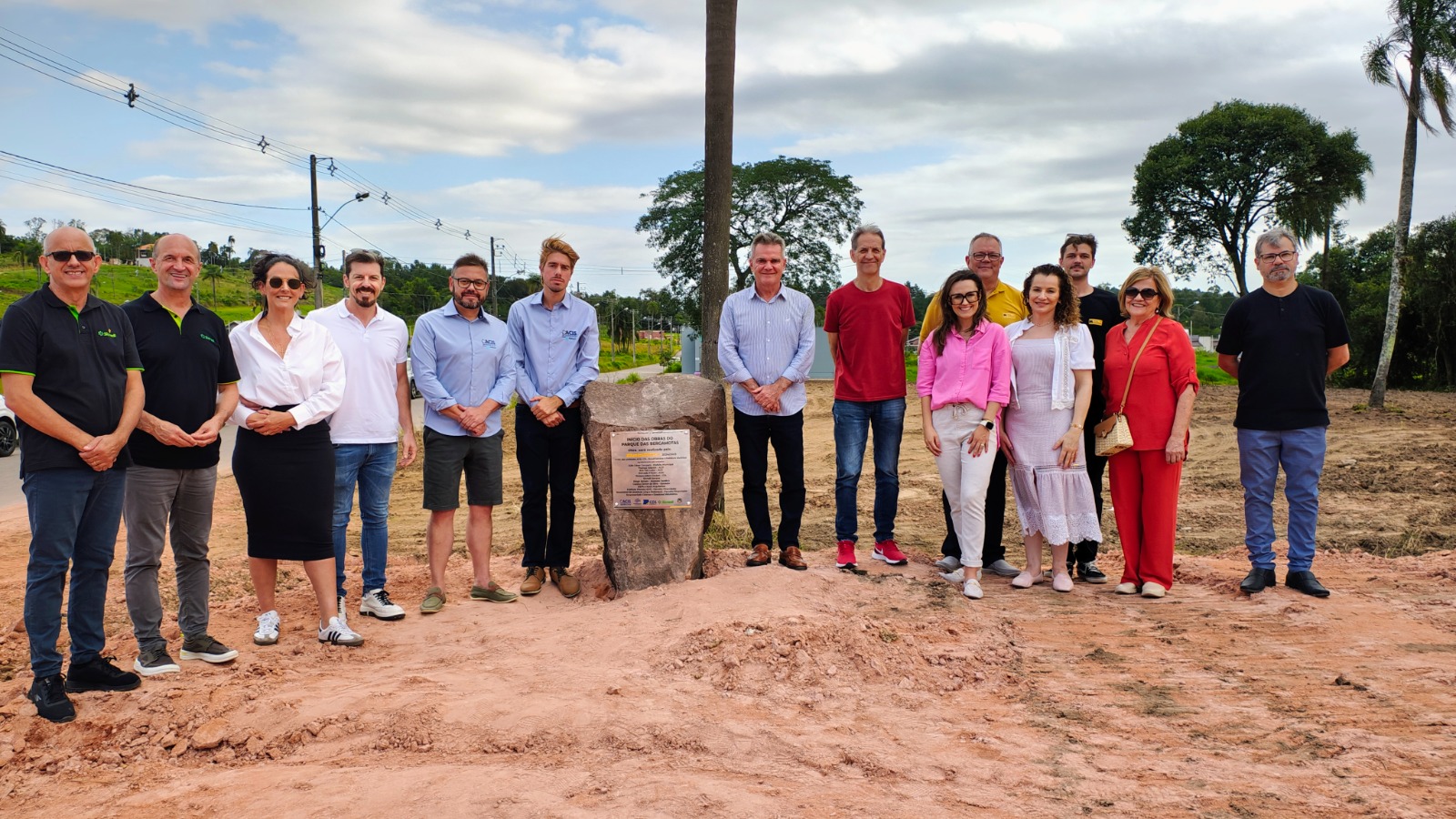 Lançamento da Pedra Fundamental do Parque das Bergamotas marca os 180 anos do Cooperativismo Mundial