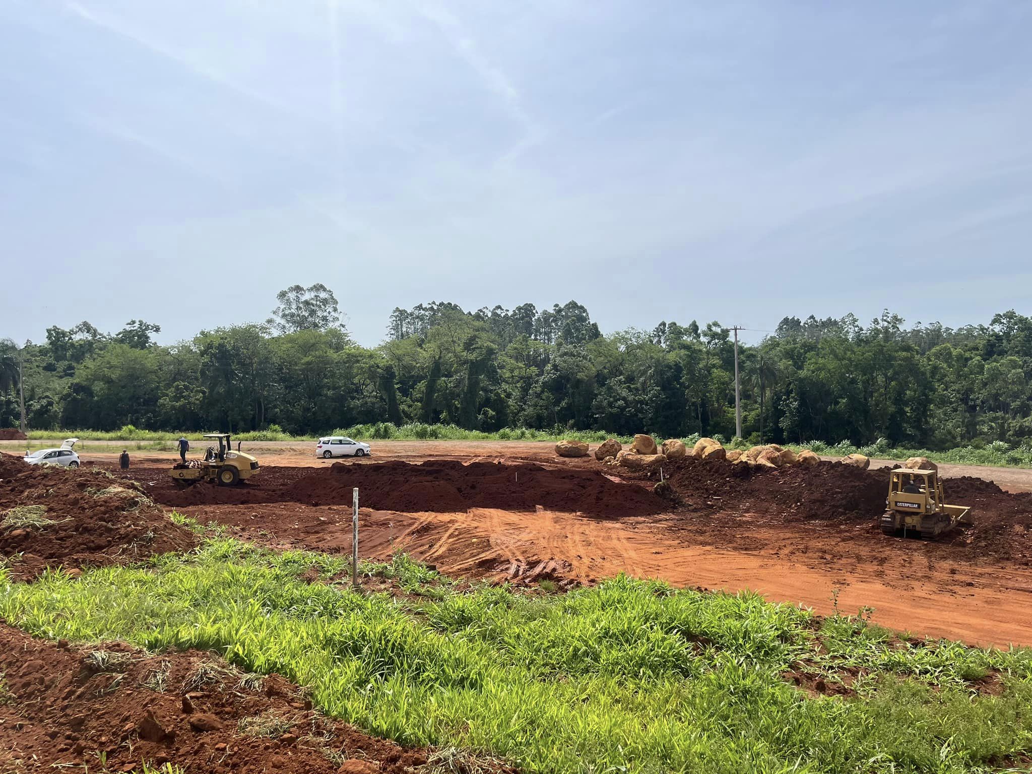 Iniciam as obras para a implantação do biodigestor em Harmonia